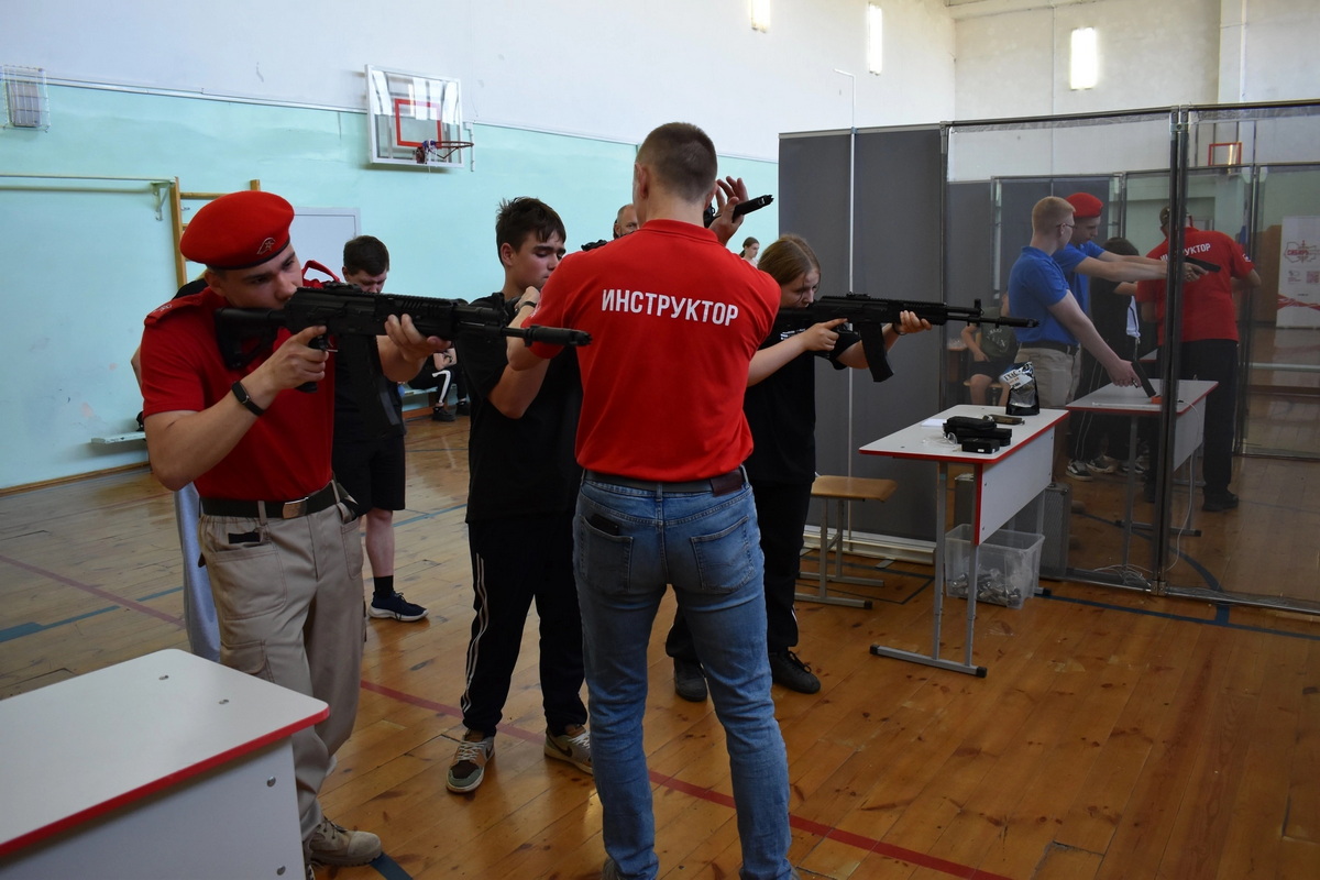 Юнармейцы Новосибирской области приняли участие в проекте «Скорость. Точность. Безопасность»