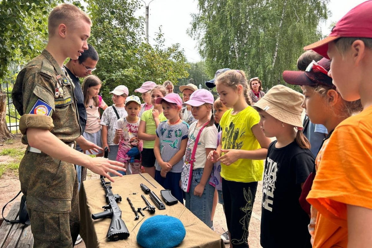 Юнармейцы Самарской области приняли участие в военно-спортивной игре «Зарница»