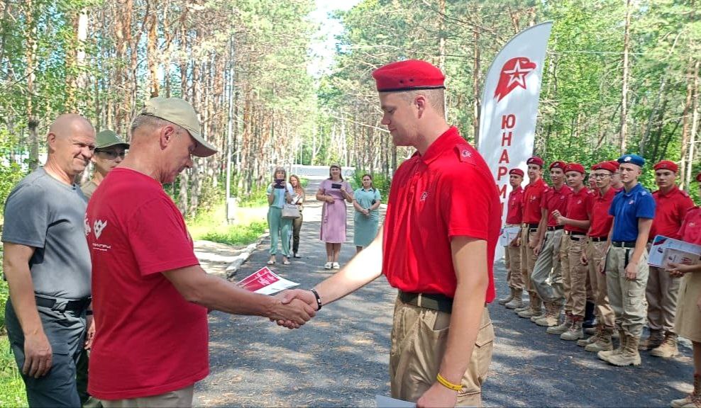 В Амурской области завершилась юнармейская смена «Юный защитник Отечества»